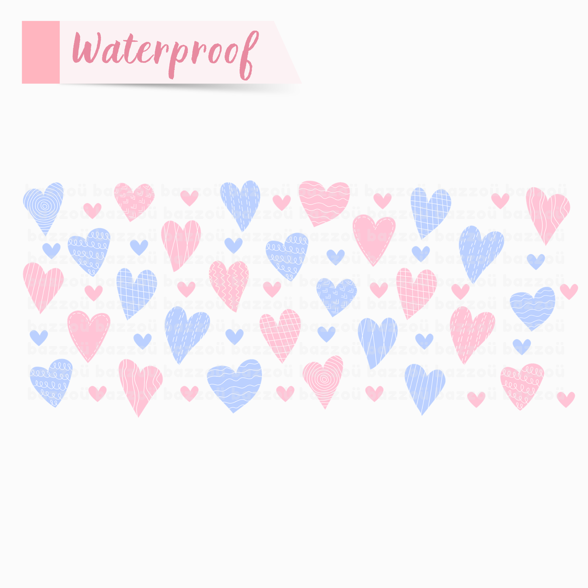 Cotton Candy Hearts