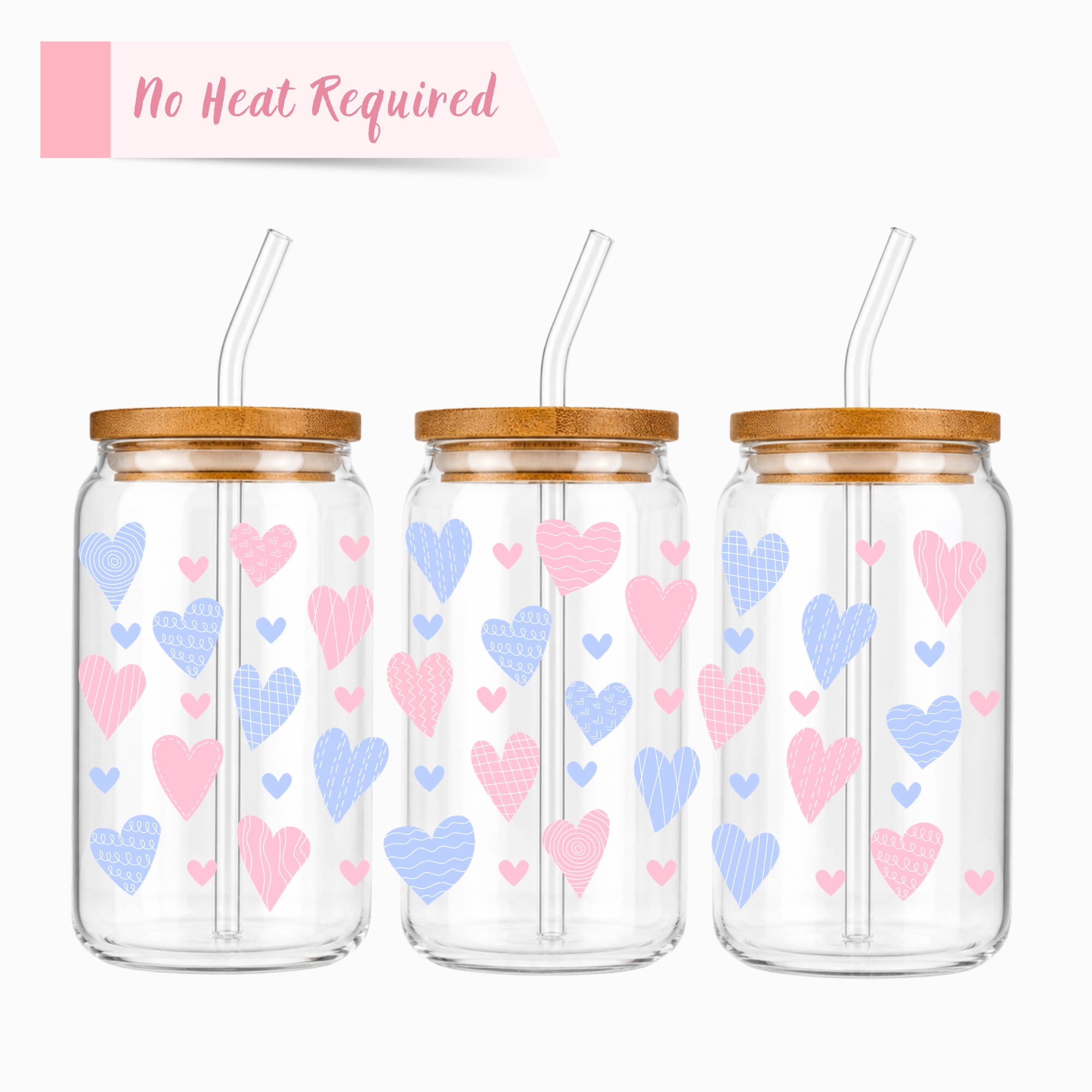 Cotton Candy Hearts