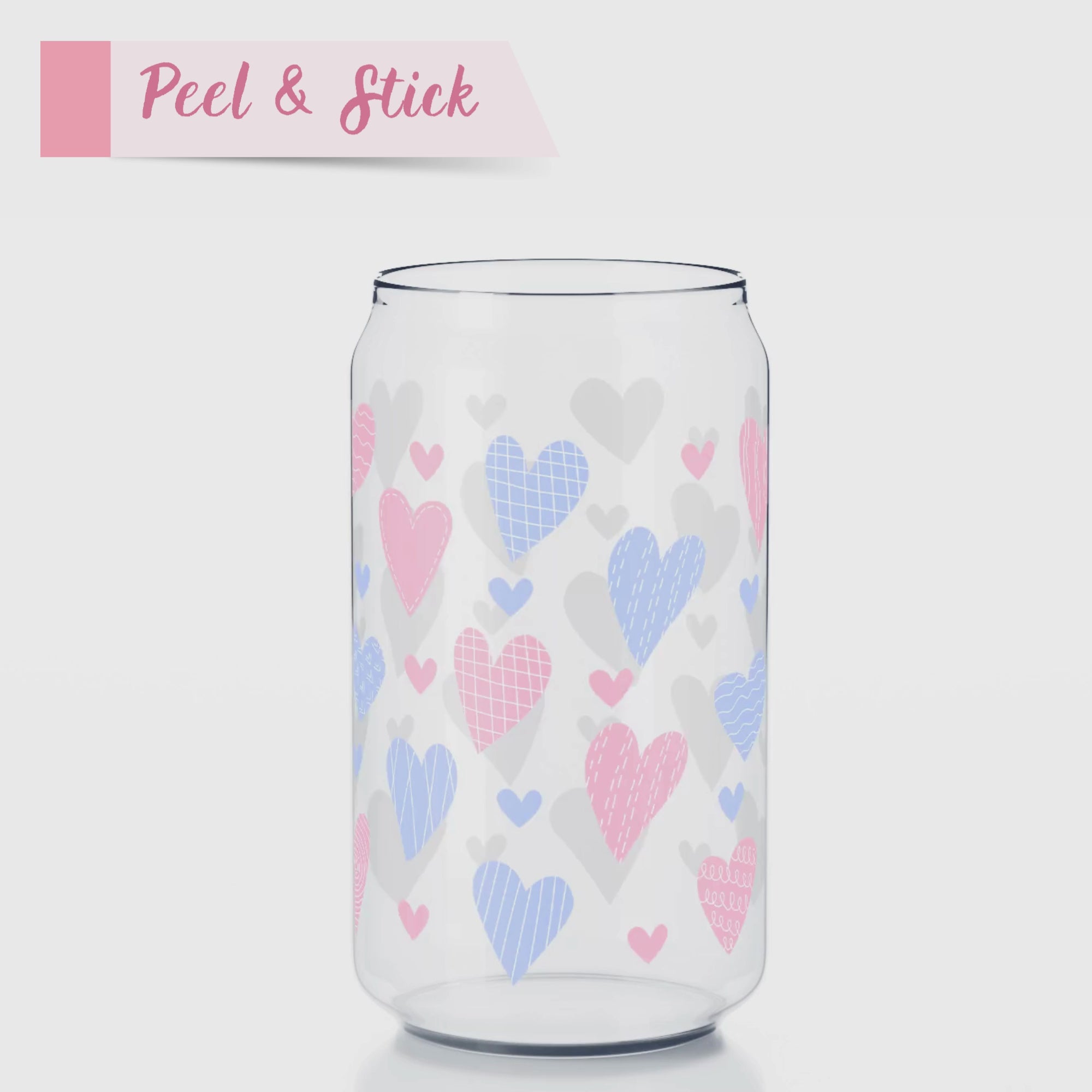 Cotton Candy Hearts